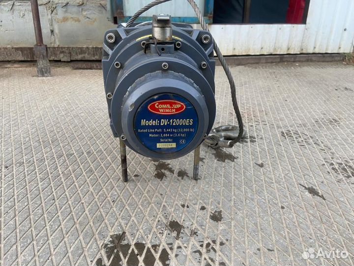 Лебедка электрическая 24 v