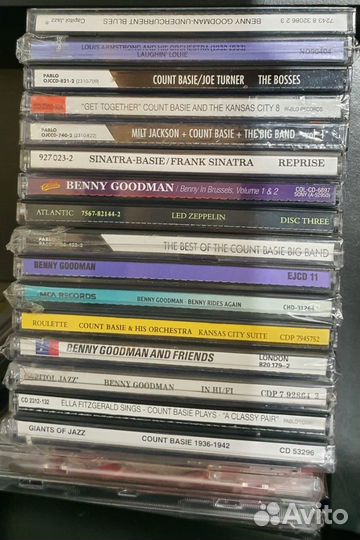 Большая коллекция музыки jazz джаз диски CD