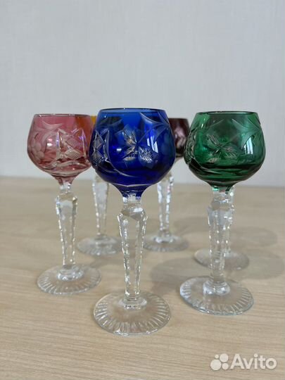 Хрустальные рюмки ГДР