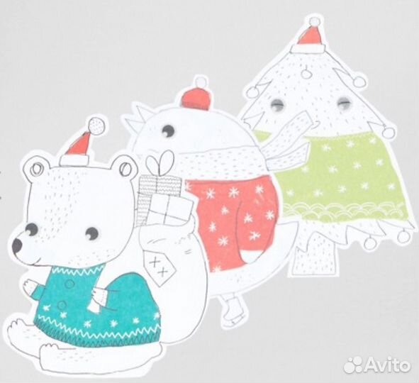 Рождественская открытка Paperchase