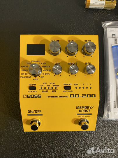Гитарная педаль Boss OD-200