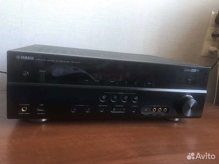 Рессивер Ямаха с колонками