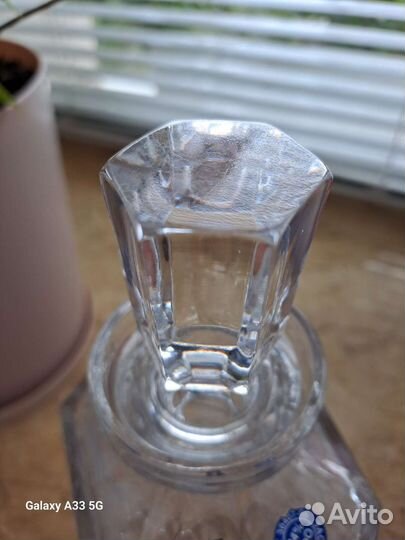 Графин хрустальный СССР