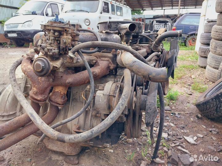Двигатель на УАЗ газель