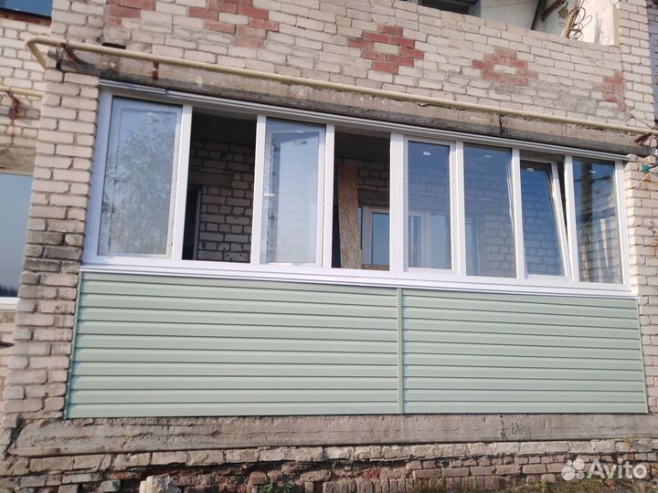 Остекление балконов