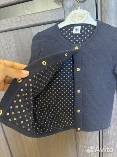 Пиджак на девочку 116 petit bateau