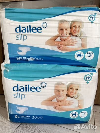 Подгузники для взрослых dailee slip