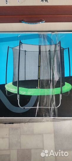 Батут с сеткой