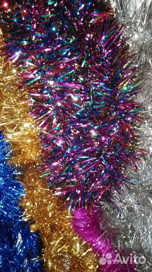 Мишура новогодняя