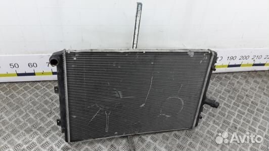 Радиатор системы охлаждения volkswagen passat CC