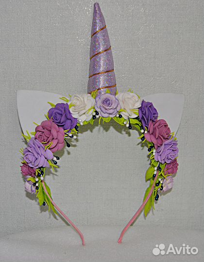 Ободок единорог