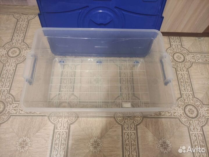 Контейнер пластиковый 40 л 55х40х25 см