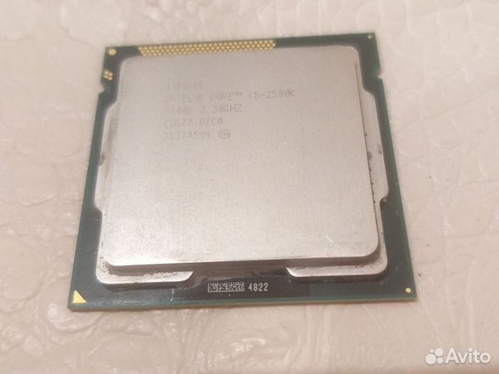 Процессор Intel core i5 2500k