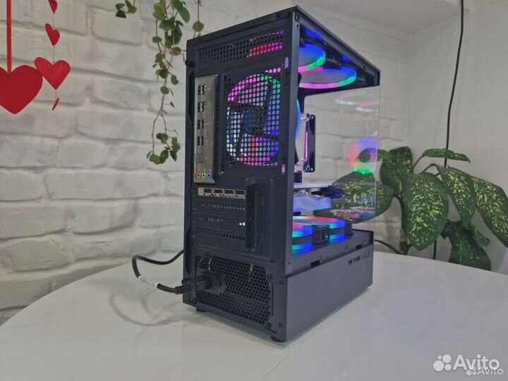 Новый Игровой Компьютер, rx 580, ram 16, ssd 256