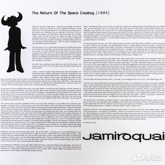 Jamiroquai return OF THE space cowboy (2LP)