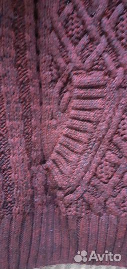 Кофта вязаная с капюшоном