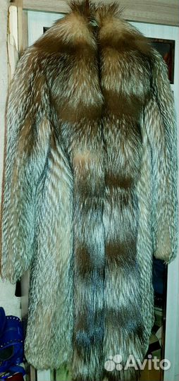 Натуральная шуба Риики финской лисы