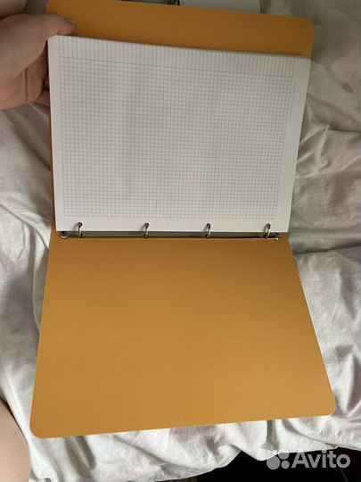 Тетрадь на кольцах a4