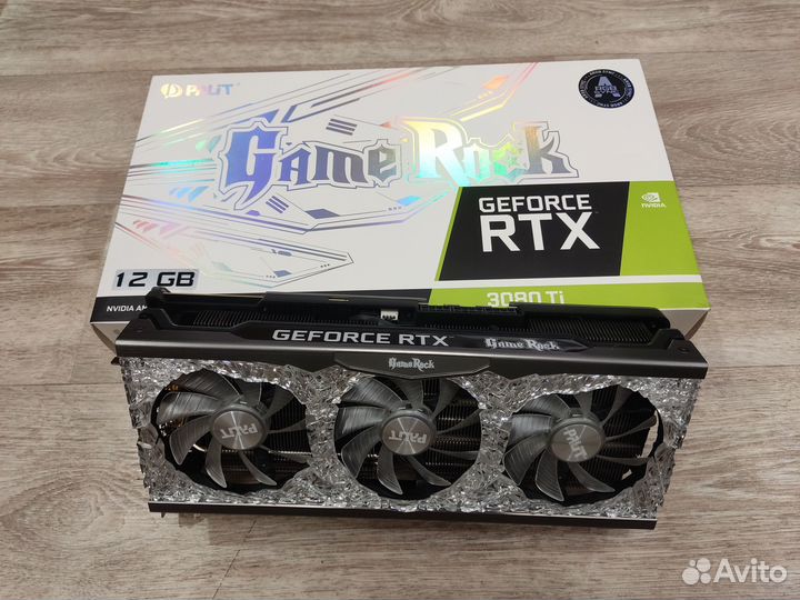 Видеокарта Palit rtx 3080 ti GameRock 12gb