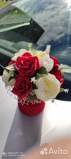 Букет в бархатной коробке