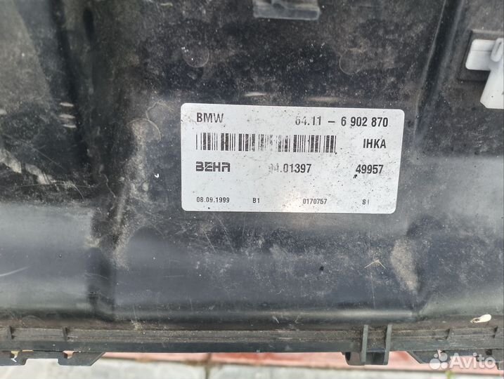 Печка всборе бмв e46