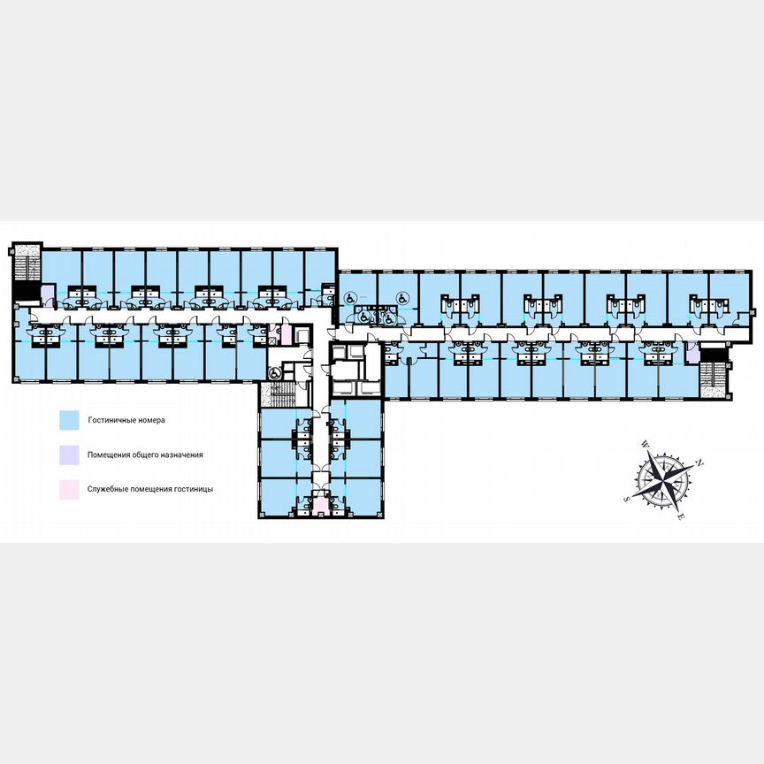 1-к. апартаменты, 21,4 м², 2/13 эт.