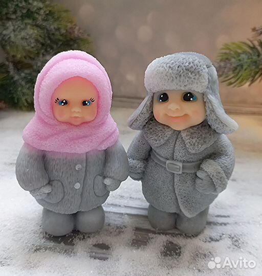 Дети СССР из мыла ручной работы