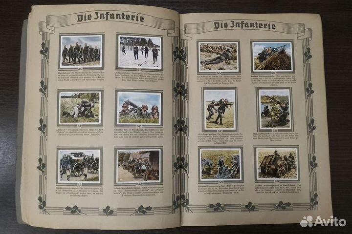 Альбом сигаретных вкладышей 1936 г