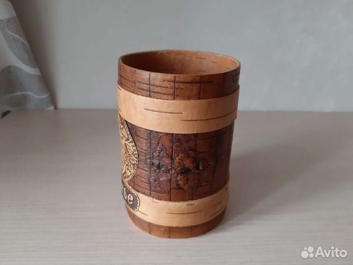 Кружка из бересты