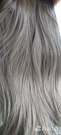 Волосы на заколках искусственные