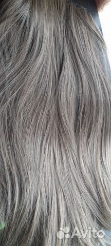 Волосы на заколках искусственные