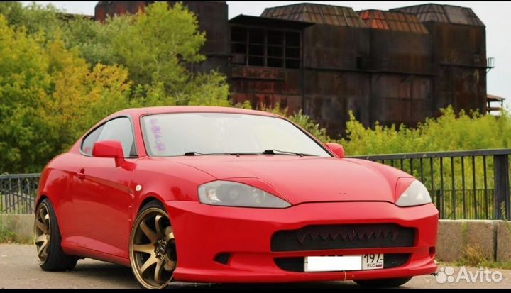 Реснички на фары Hyundai Tiburon/Coupe