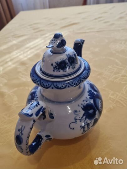 Заварочный чайник гжель