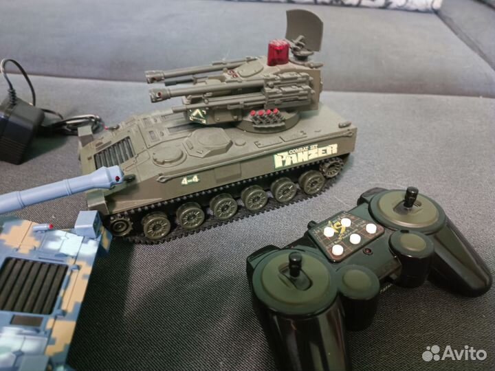 Танковый бой на радиоуправлении