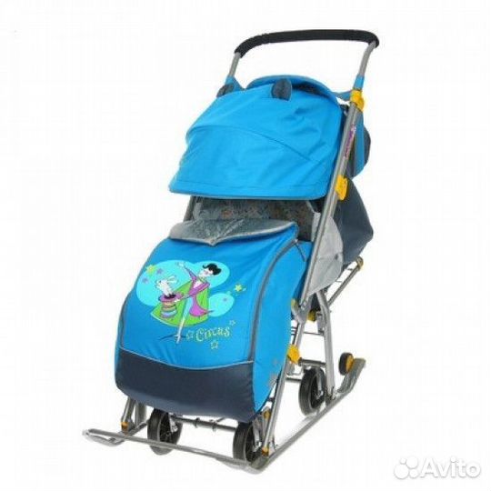 Санки коляска ника 7