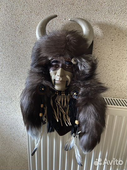 Маска-кукла индейца