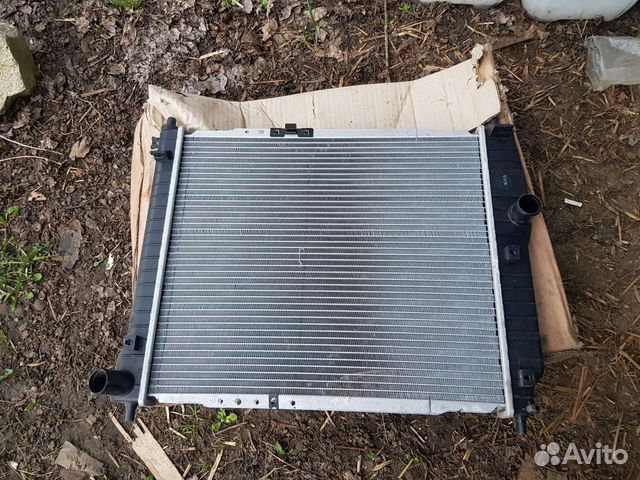 Радиатор охлаждения шевролет aveo 1.2, 1.4