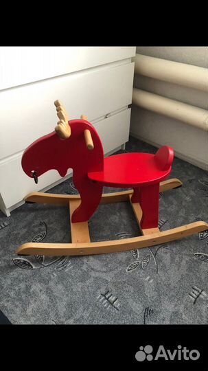 Качалка лось IKEA