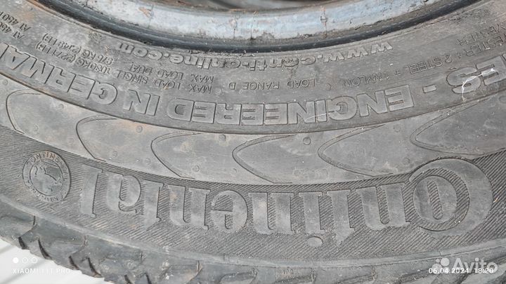 Continental Vanco 2 215/70 R15 109