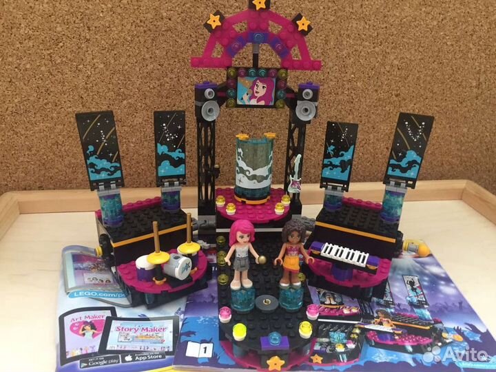 Конструктор lego Friends Сцена поп-звезды