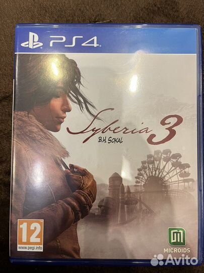 Игры для приставок ps4 Syberia 3