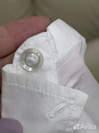Рубашка белая рост 104