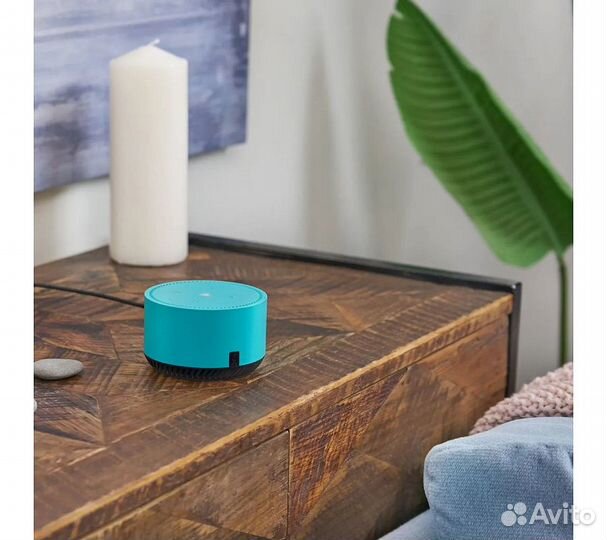 Умная колонка Яндекс Станция Лайт с Алисой, бирюзо