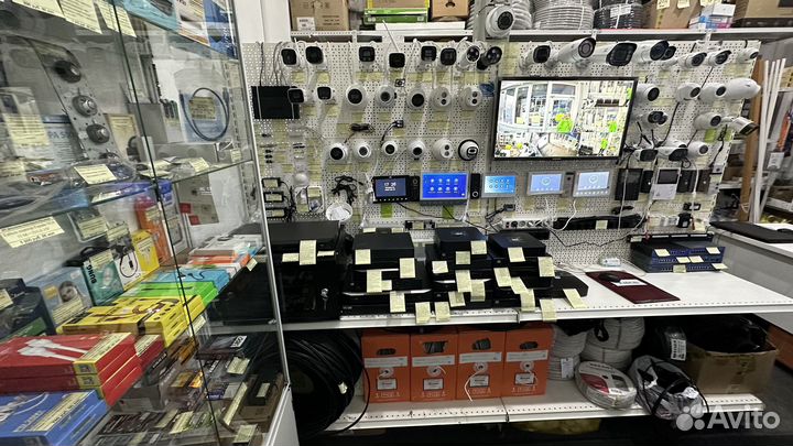 Оборудование видеонаблюдения