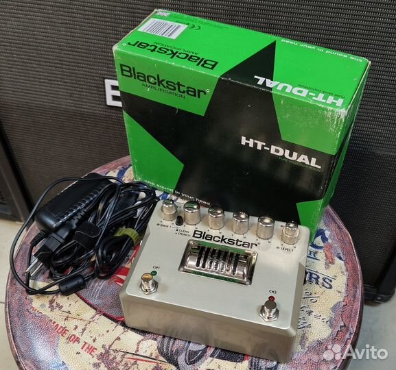 Гитарный ламповый предусилитель Blackstar Ht-Dual
