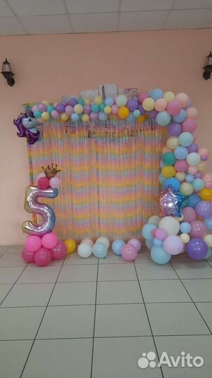 Баннер на день рождения