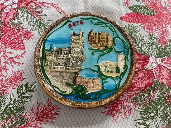 Сувенирные тарелки разных стран