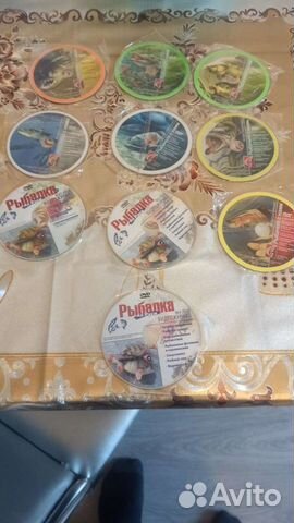 Двд диски О рыбалке