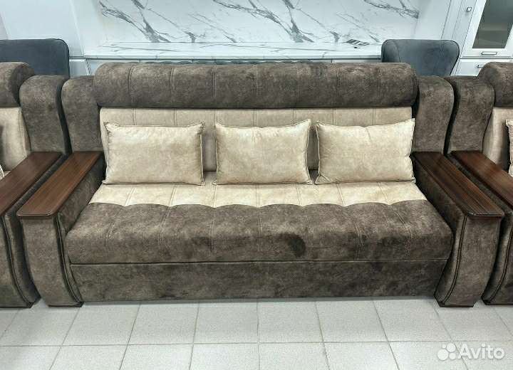 Диван и 2 кресла