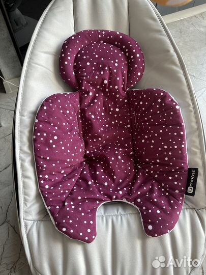 Вкладыш для новорожденного 4 moms New Maroon/Plush